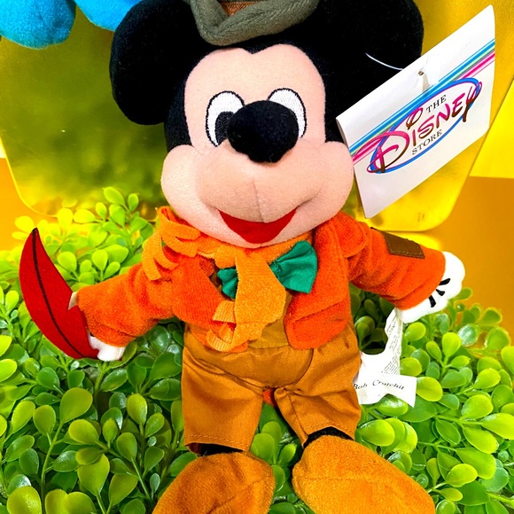 DISNEY SCROOGE DONALD DUCK GOOFY MICKEY MOUSE NWT VTG 90s BEAN BAG PLUSH (3) - Picture 8 of 16